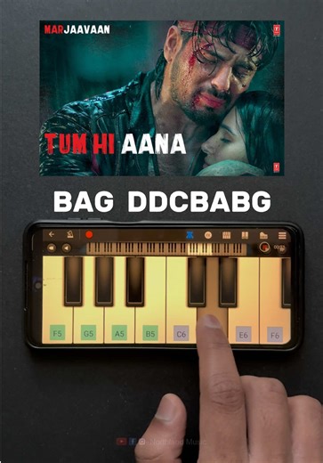 Tum Hi Aana❤️ Easy hindi mobile piano tutorial notes | Perfect Piano #shorts #tumhiaana #viral Marjaavaan movie song tum hi aana easy mobile piano notes #marjaavaan #tumhiaana hindipianotutorial perfectpiano Payal dev songs Jubin nautiyal songs Easy hindi keyboard songs Walkband piano loop tutorial hindi songs