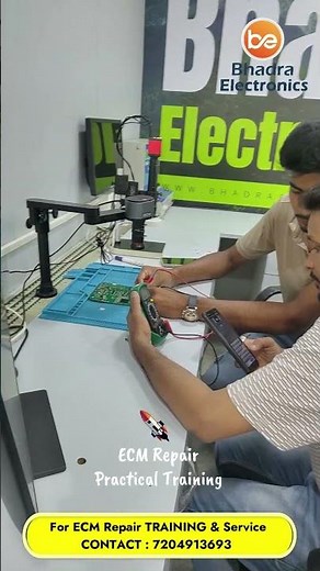 BHADRA ELECTRONICS—ECM Repair Practical Training