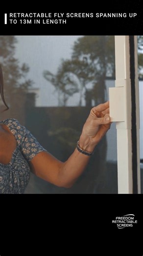 Freedom Retractable Screens are custom made in Australia, designed to suit everything from French doors, bifold doors, stacker doors, patios and windows. Enjoy natural ventilation, keep insects out, and enhance your home with sleek, durable screens that last. ✅ Australian Made ✅ Retrofit Friendly – perfect for renovations ✅ 5-Year Warranty Get your free quote today and discover the best Australian screen solution. | Freedom Retractable Screens