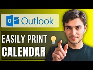 How to Print Calendar With Outlook | Full Guide 2025