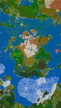 I Found a Minecraft CONTINENT ISLAND SEED With EVERY Biome!