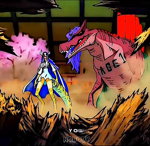 Luffy Meets Yamato in One Piece