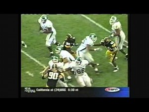2002 Michigan State at #20 Iowa Highlights