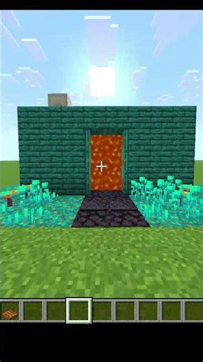 ‬ Minecraft: 4 redstone doors #minecraft