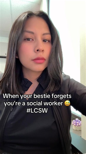 When Your Bestie Forgets You’re a Social Worker