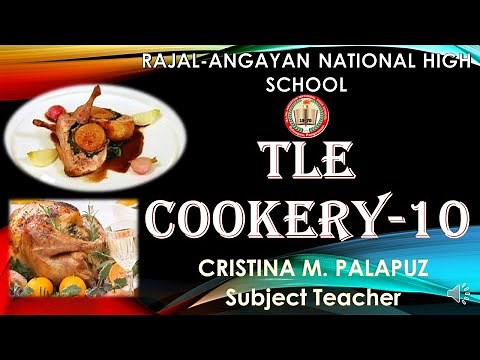 TLE 10, HE-COOKERY, QUARTER 3-MODULE 6, COOK AND PLATE POULTRY AND GAME BIRD DISHES