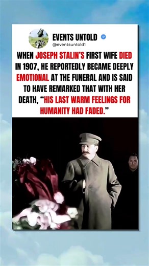 The event what changed Stalin forever