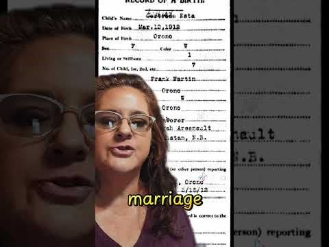 Getting the Most Out of a Birth Certificate for Genealogical Research