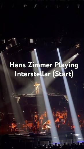 Hans Zimmer Playing Interstellar Munich 2025 #concert #hanszimmer #interstellar #livemusic