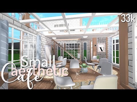 Bloxburg: Small Aesthetic Café 33k