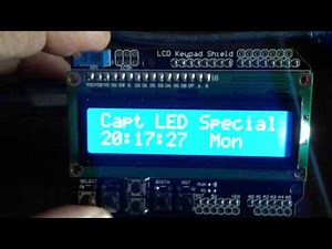 Arduino lcd keypad shield