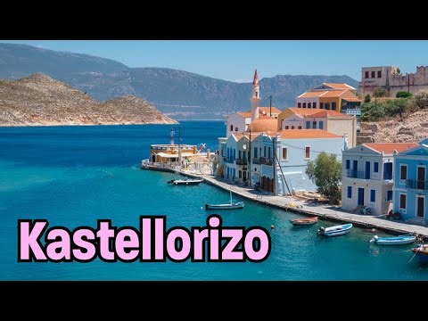 Peaceful Walk in Kastellorizo (Meis) in Greece | Day Trip from Kaş, Türkiye