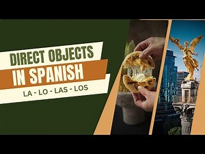 Direct object in spanish | Spanish for beginners