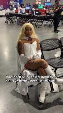 this is NOT a Storm cosplay #blackcosplayer #xmen
