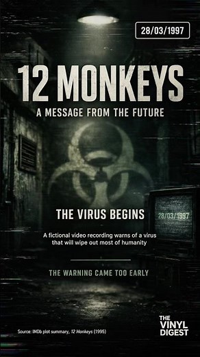 12 Monkeys | 28/03/1997 - The Sci-Fi Film That Predicted the Future