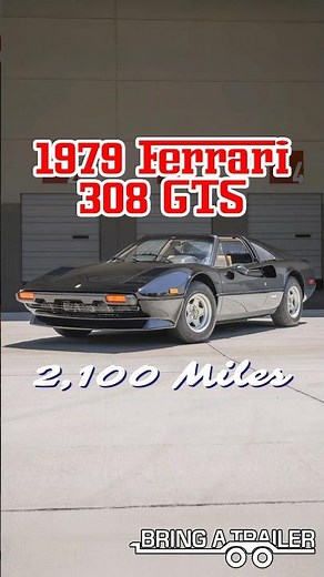 SOLD! $128K 1979 Ferrari 308 GTS | A 2k-Mile Ferrari Time Capsule! #classiccars