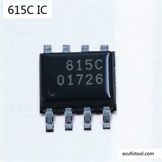 How to use a 615C IC to repair car audio malfunctions