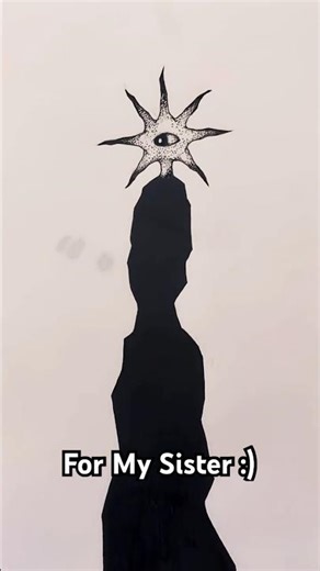 Drawing A Totally Nomal Picture For My Sister :) #analoghorror #horror #scary #art #darkart #drawing