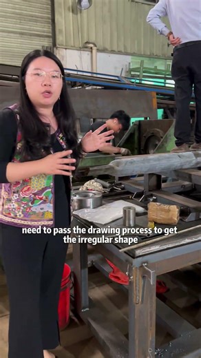 Can Our Machine Draw Carbon Steel to Irregular Shapes? YES.