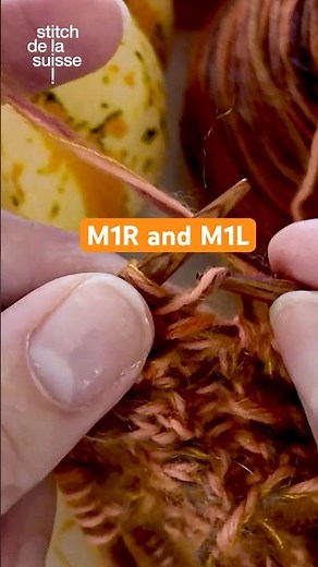 Remember M1R and M1L with this Knitting Trick #knitting