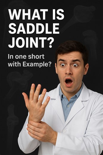 Saddle joints anatomy in one short class | Human joints anatomy | #highlightsシ゚ #reelsvideoシ #radiographerloser #basicradiology #paramedicalclass #viralvideochallenge #drdclass #followerseveryonehighlights #educationalcontent #anatomyandphysiology #jointsanatomy #Joints #MedicalEducation #teaching #hobbies #oneshot | Radiographer Loser