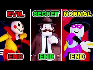 Break In 2 - All 3 Endings! (Normal, Secret, Evil) [ROBLOX]