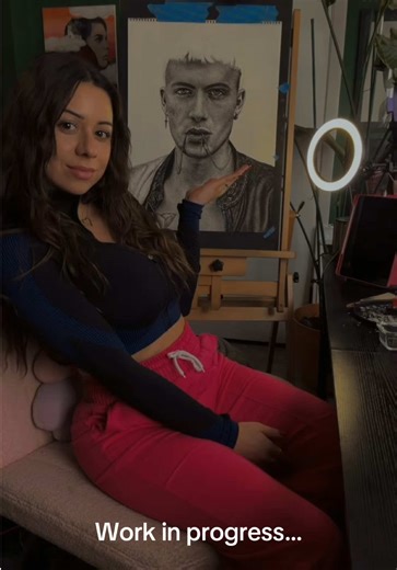 Creating My Dream Man with Charcoal Art Layers