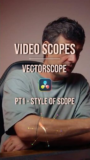 VectorScope - Scope Options Pt1 #davinciresolve