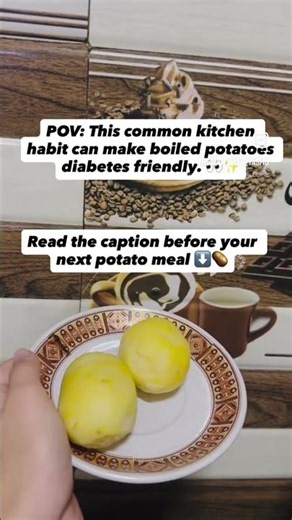 Diabetes friendly potatoes 🥔