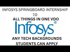 Infosys Springboard Internship 7.0 | Free Certificate + Apply Now (2026)