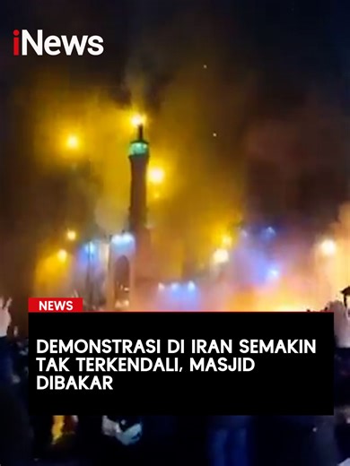 Kekacauan Demonstrasi Brutal di Iran