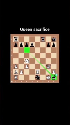 Queen sacrifice #chess #chessmaster #chesslover #chesslife #chesspuzzle #checkmate #chesstime