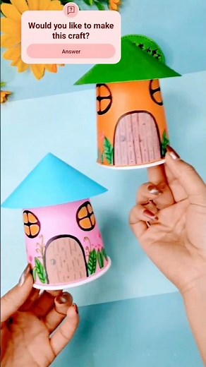 Easy hut | How to make hut #easy #shorts #handmade