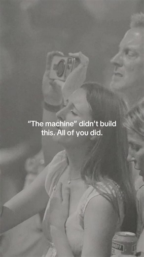 The machine didn’t build this. We did. Ya’ll showed up, you sang songs, you brought your friends, and kept this thing moving. We built this together. #whiskeymyers #brokenwindowserenade #texascountry