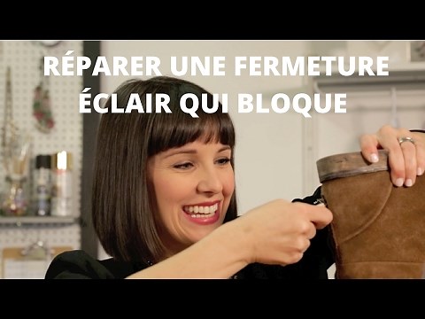 Repairing a stuck zipper