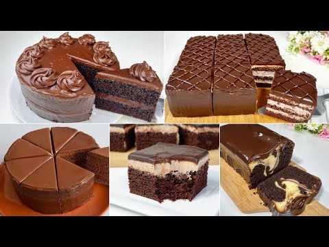 The Only 5 Chocolate Cake Recipes You Need! Simple and very tasty