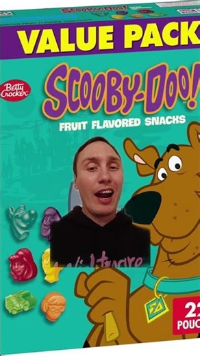 I just realized they changed the blue Scooby-Doo fruit snacks #nostalgiavibes #nostalgic #scoobydoo