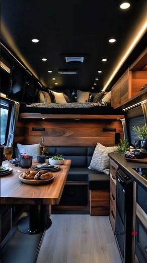 Luxury CamperVan Life Interior Tour | Cozy Tiny Home on Wheels 🚐✨