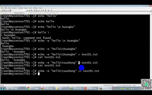 Linux操作系统----Linux命令详解（echo）
