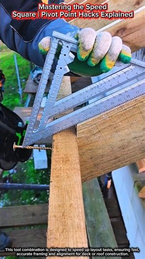 Mastering the Speed Square | Pivot Point Hacks Explained