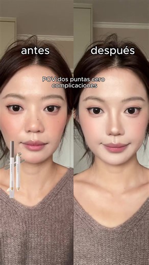Este es el lápiz de contorno más fácil de usar que he probado…¡define e ilumina el rostro en segundos con doble punta!#maquillaje #contorno #TikTokShopBlackFriday #TikTokShopCyberMonday #TiktokshopStockUp
