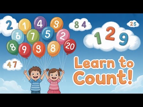 1 to 20 Counting Rhymes for Kids | Learn Numbers with Fun Animation | | 1 Hours loop