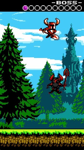 Shovel Knight - vs. Black Knight Round 2 #shorts