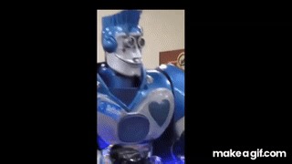 Dale pinga ah ah ah ta de pinga a a rock it robot on Make a GIF