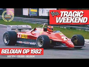 Formula 1 1982 Belgian GP | Villeneuve's Fatal Crash to Watson's Victory | Full Race