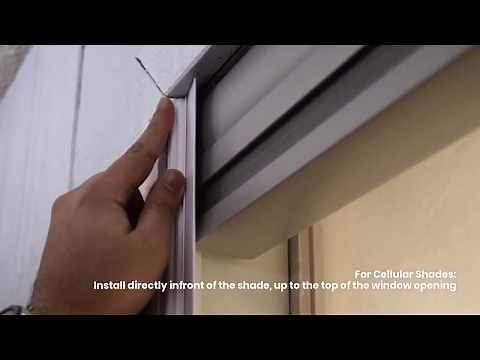 ZebraBlinds Universal light Gap Blocker for Blinds and Shades