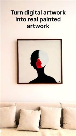 👉 How I got my digital art onto canvas