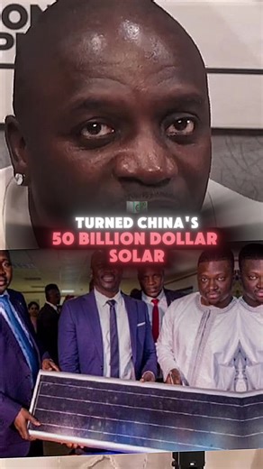 America missed a $50B solar opportunity… so I took it to Africa. 🌍⚡ Vision beats permission. When doors close, you build somewhere else.” #SolarEnergy #BigVision #AfricaRising #EntrepreneurMindset #GlobalImpact