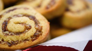 Unsure what to get your difficult-to-shop-for relative? Make them a homemade cookie box we’ve got just the cookie for it – Spiced Date Pinwheel Holiday Cookies Get the Written Recipe: http://bit.ly/2SHBdR2 | Mariani Packing Co.