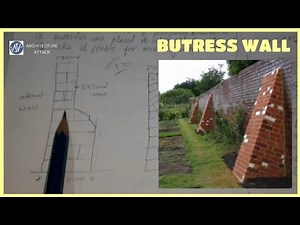 BUTRESS WALL | ARCHITECTURE | CIVIL ENGINEERING KNOWLEDGE | ARCHITECTURE ATTACK